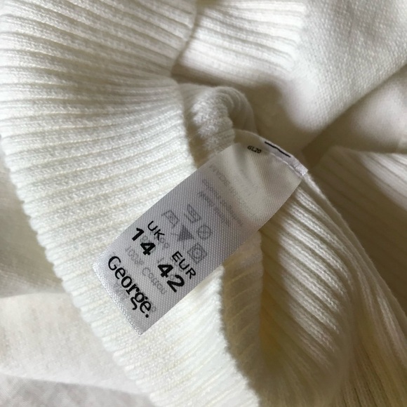 George Preppy Sweater Top with Bow - Picture 8 of 11